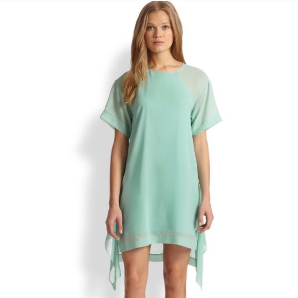 Beautiful teal bcbg dress - worn once - no flaws - Picture 2 of 4